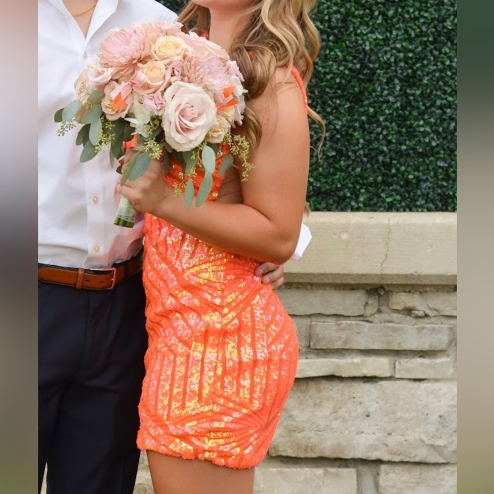 Jovani size 2 hoco homecoming dress barely worn !!!!